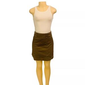 Darjoni Sz 10 Women Skirt Brown